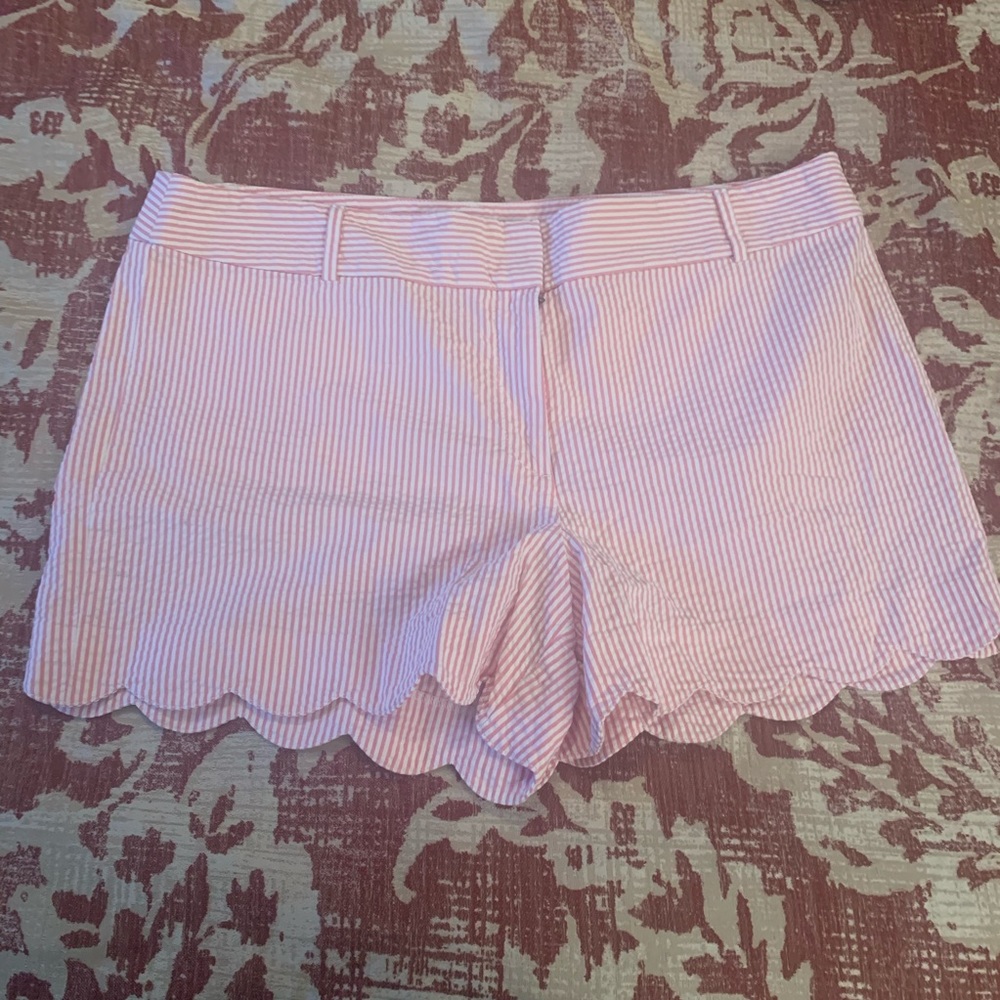 “The Loft” Pink & White Stripped Shorts (#89)